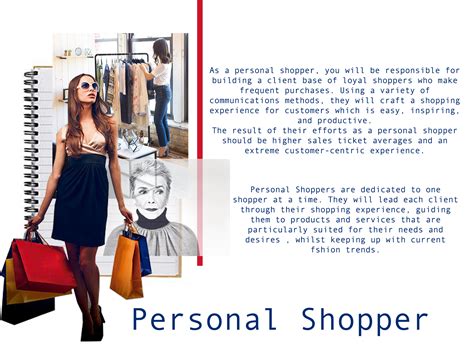 personal shopper description.